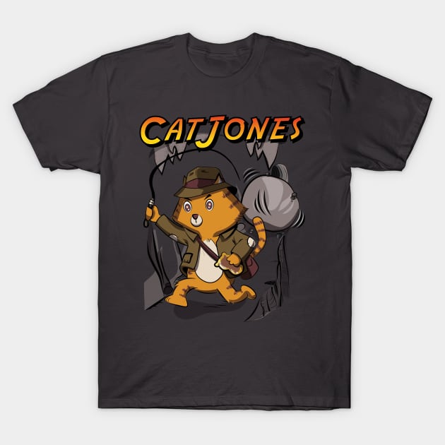 Cat Jones T-Shirt by HarlinDesign